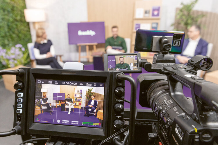 Webcast zu Anlegen mit frankly (Studio)